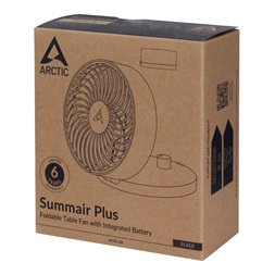 Arctic Summair Plus USB fekete asztali ventilátor