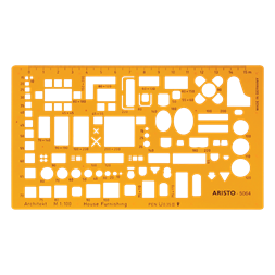 Aristo 1:100 építész bútorsablon