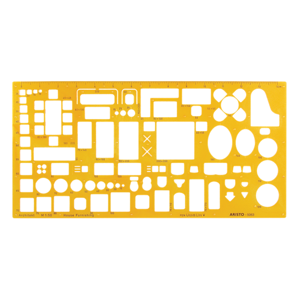 Aristo 1:50 építész bútorsablon
