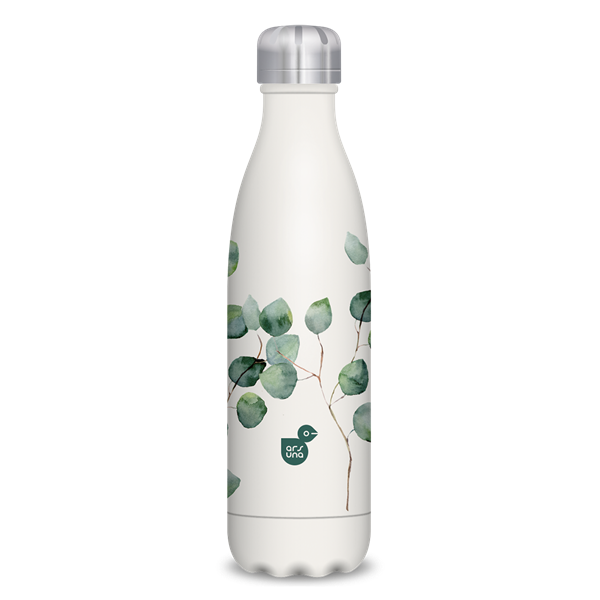 Ars Una 500 ml-es Botanic Leaf 24 (5396) duplafalú fémkulacs