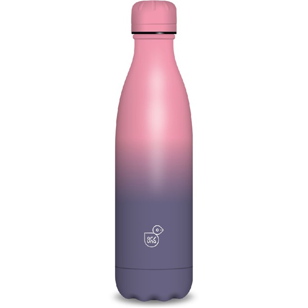 Ars Una 500 ml purple-dark pink duplafalú fémkulacs