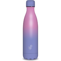 Ars Una 500 ml purple-pink duplafalú fémkulacs