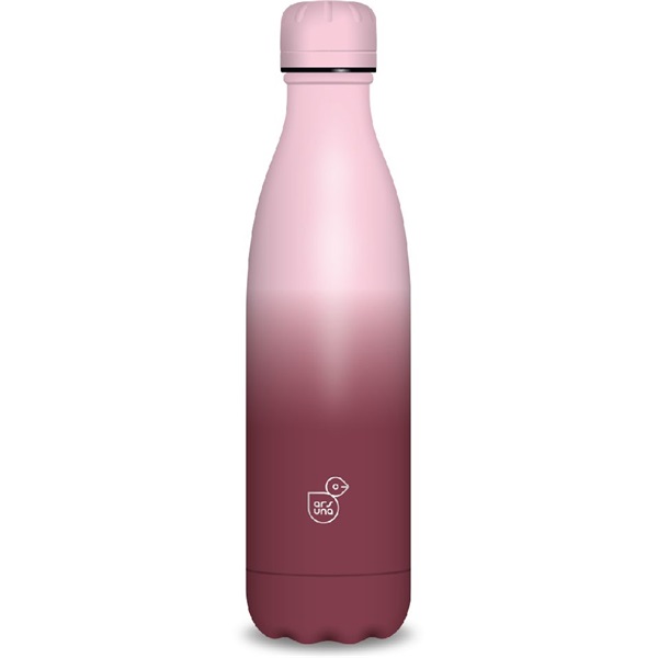 Ars Una 500ml-es Gradient burgundy-pink duplafalú fémkulacs