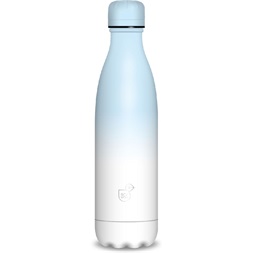 Ars Una 500ml-es Gradient white-sky blue duplafalú fémkulacs