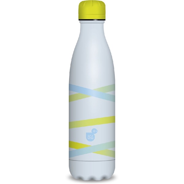 Ars Una 500ml-es Ribbon-yellow duplafalú fémkulacs