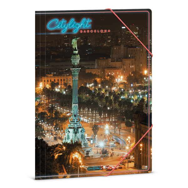 Ars Una City Light-Barcelona 24 (5441) A4 gumis mappa