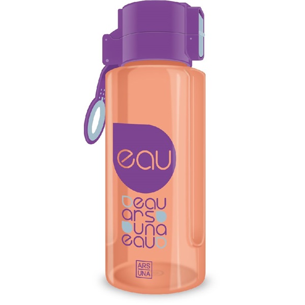 Ars Una EAU 650ml-es 5075 lila/narancssárga kulacs