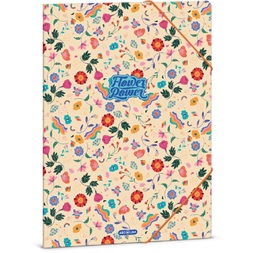 Ars Una Flower Power 23 (5260) A4 gumis mappa