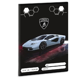 Ars Una Lamborghini 23 (5254) A5 12-32 3.osztályos vonalas füzet