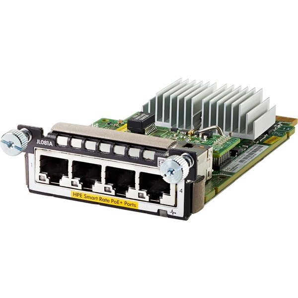 Aruba 3810M/2930M 4 Smrt Rte PoE+ Module