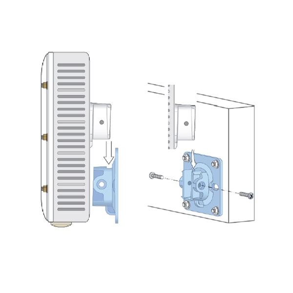 Aruba AP-270-MNT-ADP AP-228 to AP-270-MNT-XX Outdoor Mount Adapter