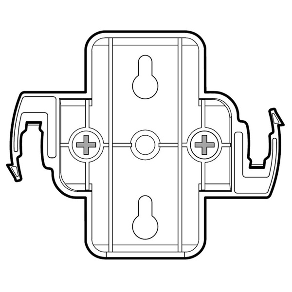 Aruba AP-MNT-W4 White Low Profile Basic AP Mount Kit