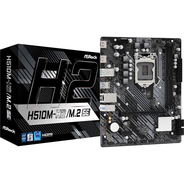 Asrock H510M-H2/M.2 SE Intel H470 LGA1200 mATX alaplap