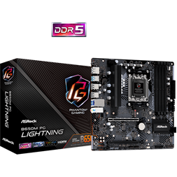 Asrock PG LIGHTNING AMD B650M AM5 mATX alaplap