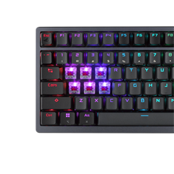 Asus ROG Azoth HUN RGB fekete mechanikus gamer billentyűzet