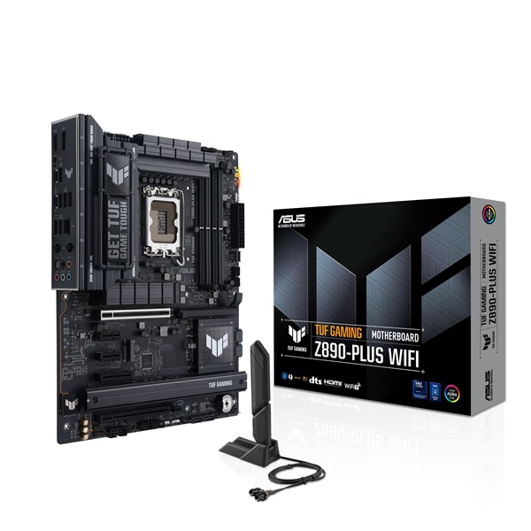 Asus TUF GAMING Z890-PLUS WIFI Intel Z890 LGA1851 ATX alaplap