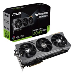 Asus TUF GeForce RTX 4080 SUPER nVidia 16GB GDDR6X PCIe videókártya