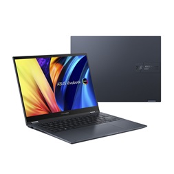 Asus Vivobook Flip TN3402YA-KN033W 14"2,8K/AMD Ryzen 5-7530U/16GB/512GB/Int.VGA/Win11/kék laptop