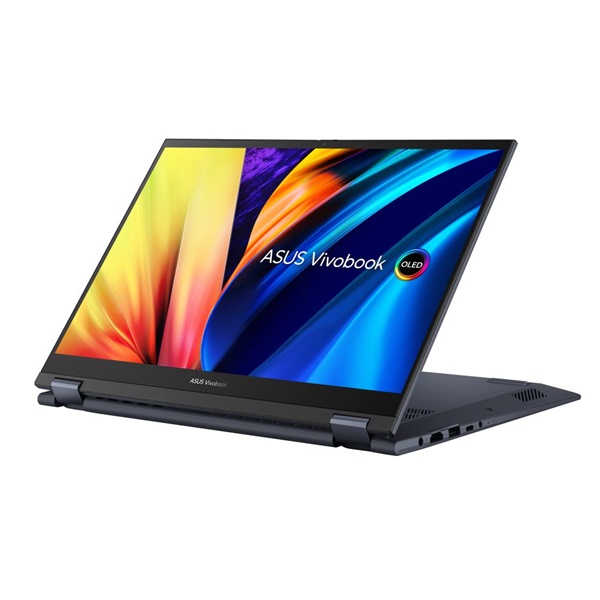 Asus Vivobook Flip TN3402YA-KN033W 14"2,8K/AMD Ryzen 5-7530U/16GB/512GB/Int.VGA/Win11/kék laptop