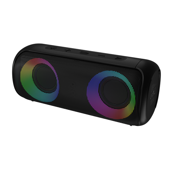 Audictus Aurora Pro TWS RGB fekete Bluetooth hangszóró