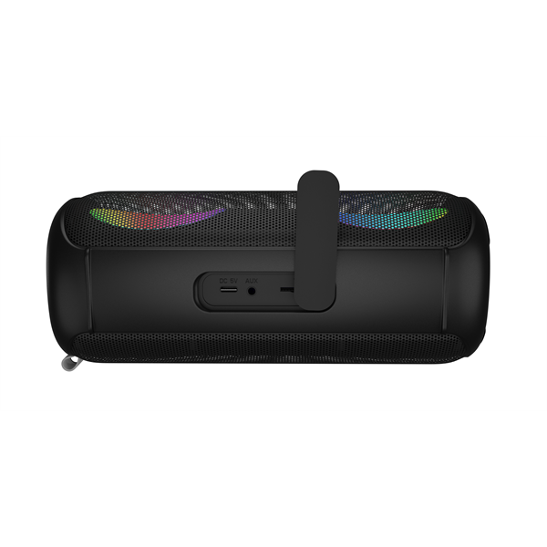 Audictus Aurora Pro TWS RGB fekete Bluetooth hangszóró