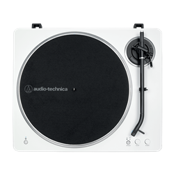 Audio-Technica AT-LP70XBTWS automata szíjhatásos fehér-ezüst Bluetooth/bakelit lemezjátszó