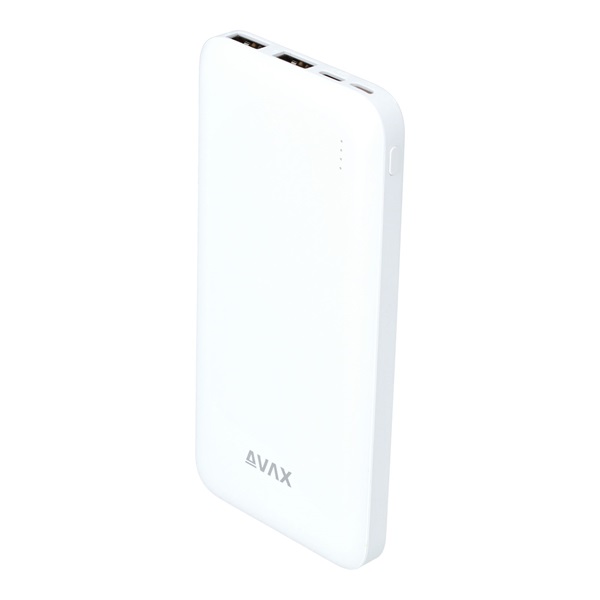 Avax PB103W LIGHTY 8000mAh fehér power bank