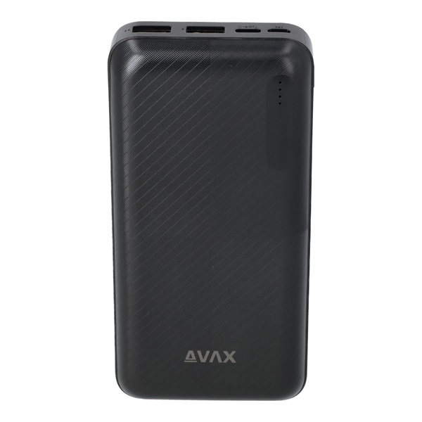 Avax PB201B LIGHTY 20000mAh fekete power bank