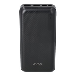 Avax PB201B LIGHTY 20000mAh fekete power bank