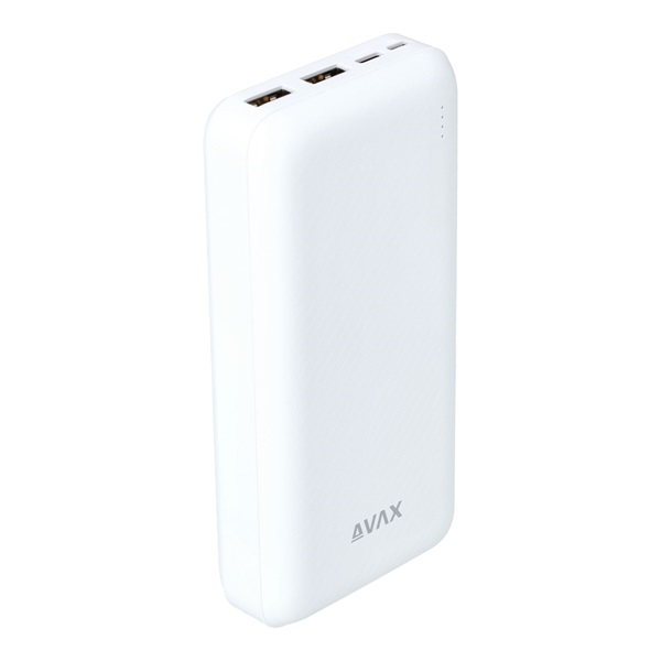 Avax PB201W LIGHTY 20000mAh fehér power bank