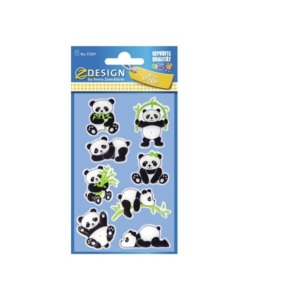 Avery 57297 Glossy pandás matrica