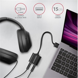 Axagon ADA-12 USB stereo audio adapter