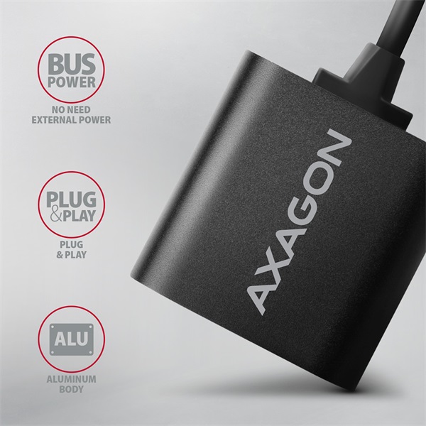 Axagon ADA-12 USB stereo audio adapter