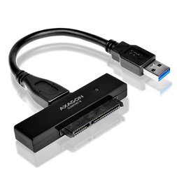 Axagon ADSA-1S6 USB 3.0 szürke külső SATA3 HDD/SSD ház