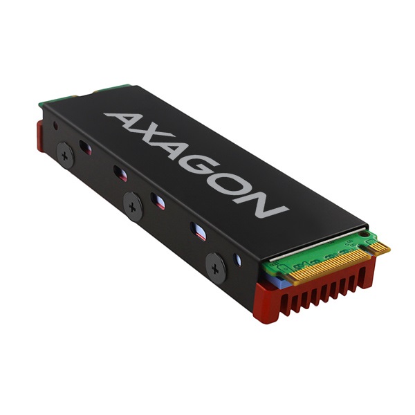 Axagon CLR-M2 alumínium passzív hűtő M.2 SSD-hez