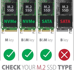 Axagon EEM2-SG2 USB-C 3.2 Gen2 - M.2 NVMe SSD ház