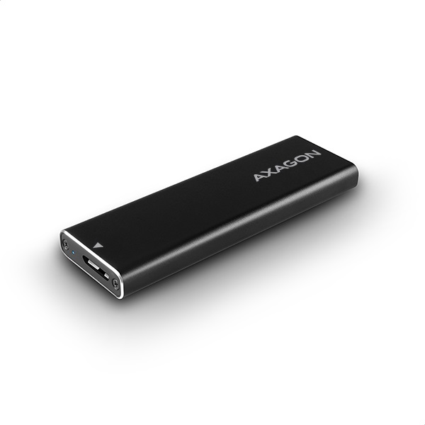 Axagon EEM2-U3 USB 3.0 SATA M2 fekete ház