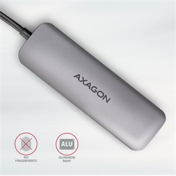 Axagon HMC-HCR3A SuperSpeed USB-C COMBO 5in1 HUB