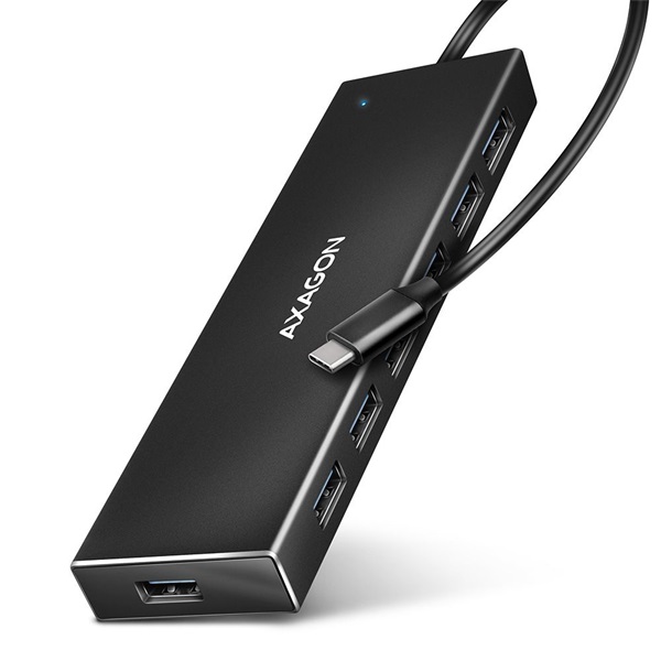 Axagon HUE-F7C SuperSpeed USB-C FLAT CHARGING hub