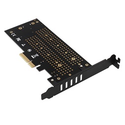 Axagon PCEM2-DC PCI-Express - NVME+NGFF M.2 hűtővel ellátott adapter