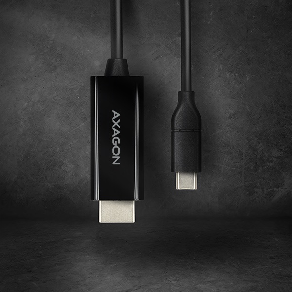 Axagon RVC-HI2C USB-C - HDMI 2.0 kábel