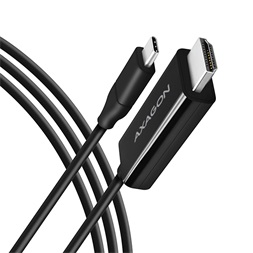 Axagon RVC-HI2C USB-C - HDMI 2.0 kábel