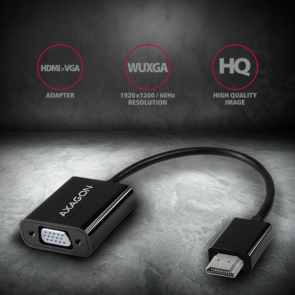 Axagon RVH-VGN HDMI - VGA adapter