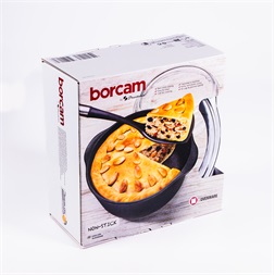 BORCAM tapadásmentes fazék fedővel 3.150ml, 270*239mm