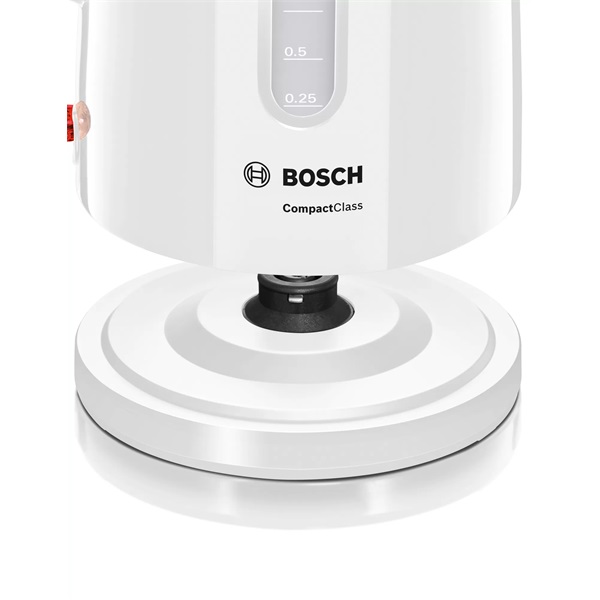 BOSCH TWK3A011 CompactClass 1,7L-es fehér vízforraló