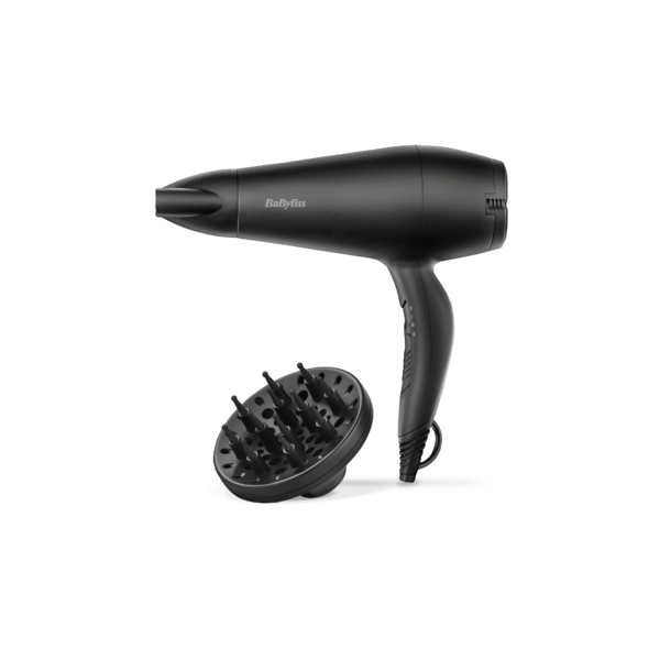 BaByliss D215DE hajszárító fekete hajszárító