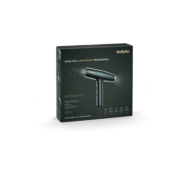 BaByliss D6555DE Air Power Pro Ionos zöld-arany hajszárító