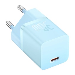 Baseus CCGN070603 Mini GaN5 30W kék hálózati töltő adapter