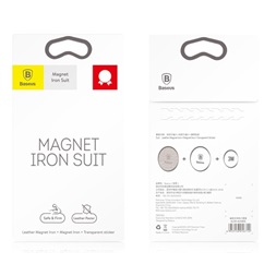 Baseus Magnet iron Suit 2 db ezüst mágneskorong autós tartóhoz