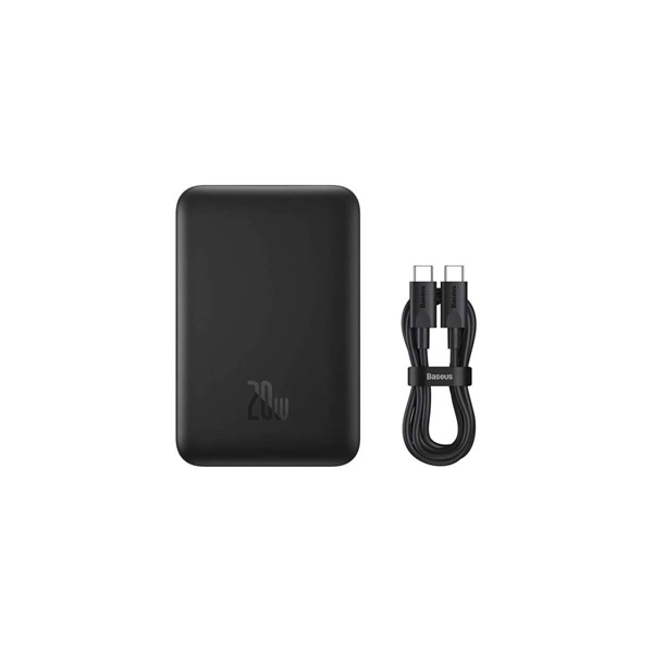 Baseus P10059002113-00 Mini Wireless 20W fekete power bank